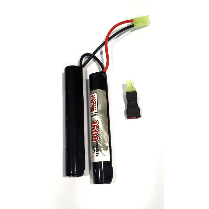 TAC OPS BATTERIE NIMH 9.6V 1600 MAH DUAL STICK